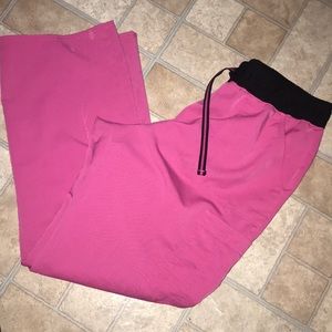 Scrubstar scrub pants large pink